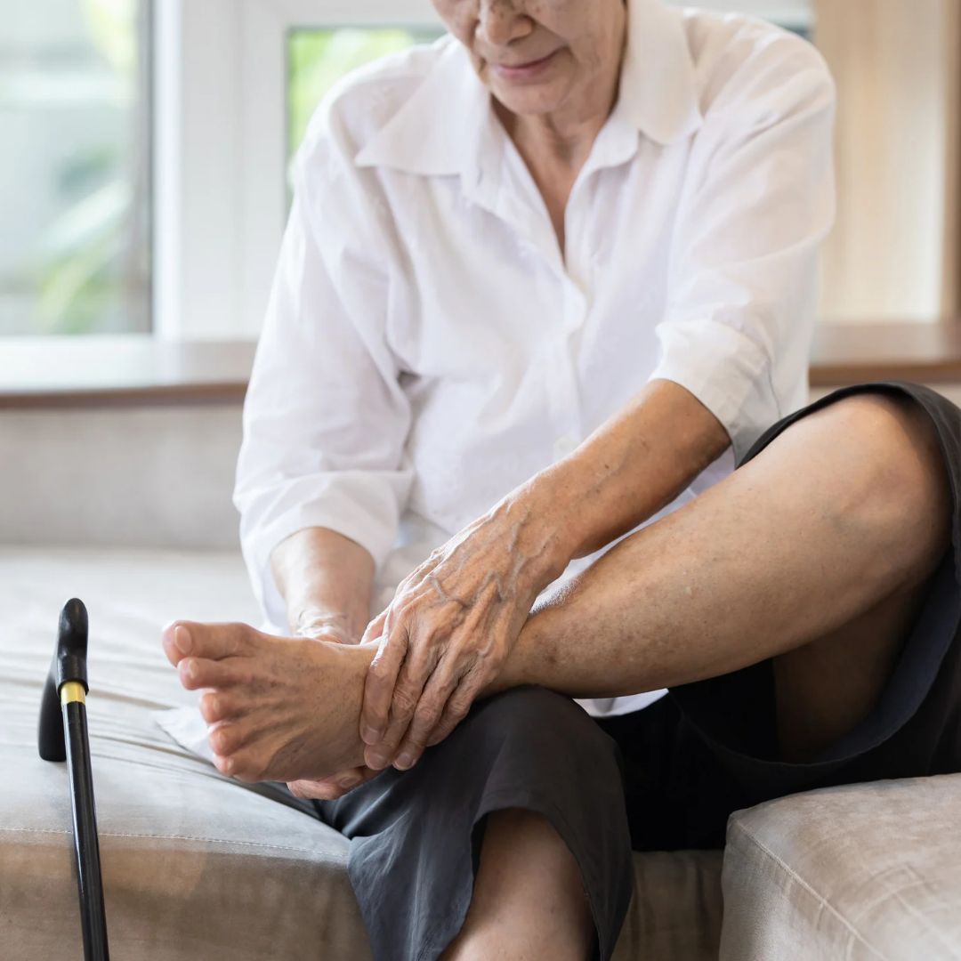 Los pies en pacientes con Alzheimer